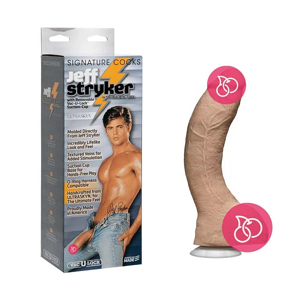 Фаллоимитатор «Jeff Stryker Signatuge» на съемной присоске
