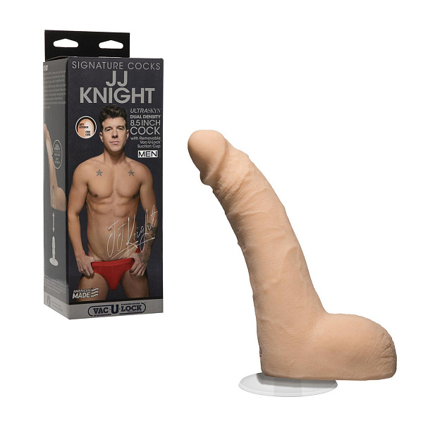 Фаллоимитатор на съемной присоске «JJ Knight Signature»
