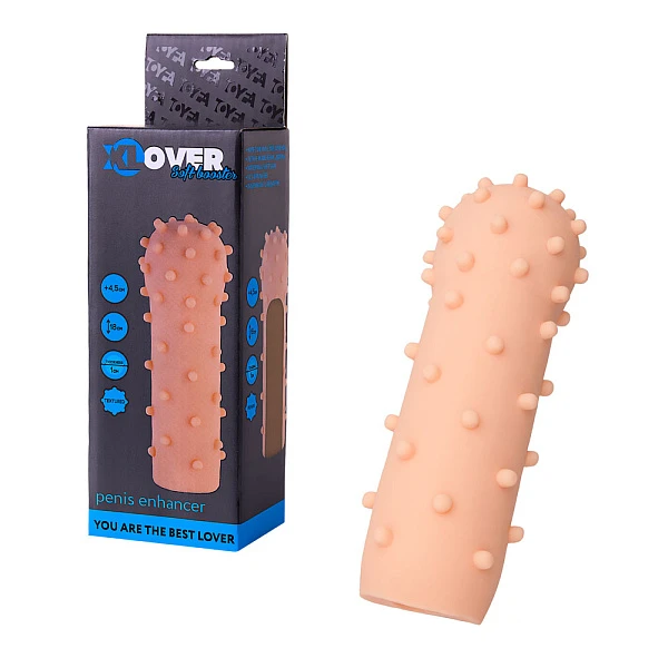 Увеличивающая насадка «Toyfa XLover Soft booster»