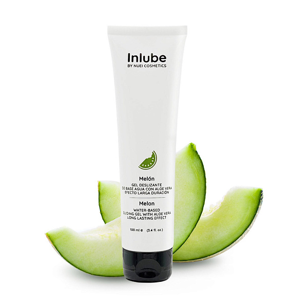 Лубрикант на водной основе «Inlube Melon» со вкусом дыни, 100 мл